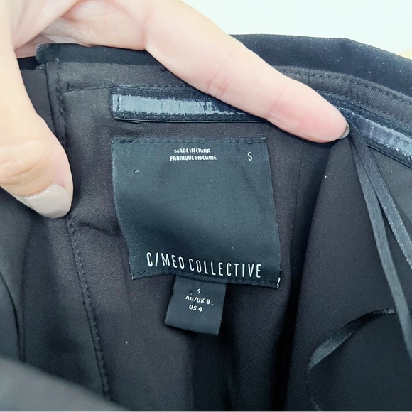 C/Meo Collective Black Apex Mini Dress - Picture 9 of 9